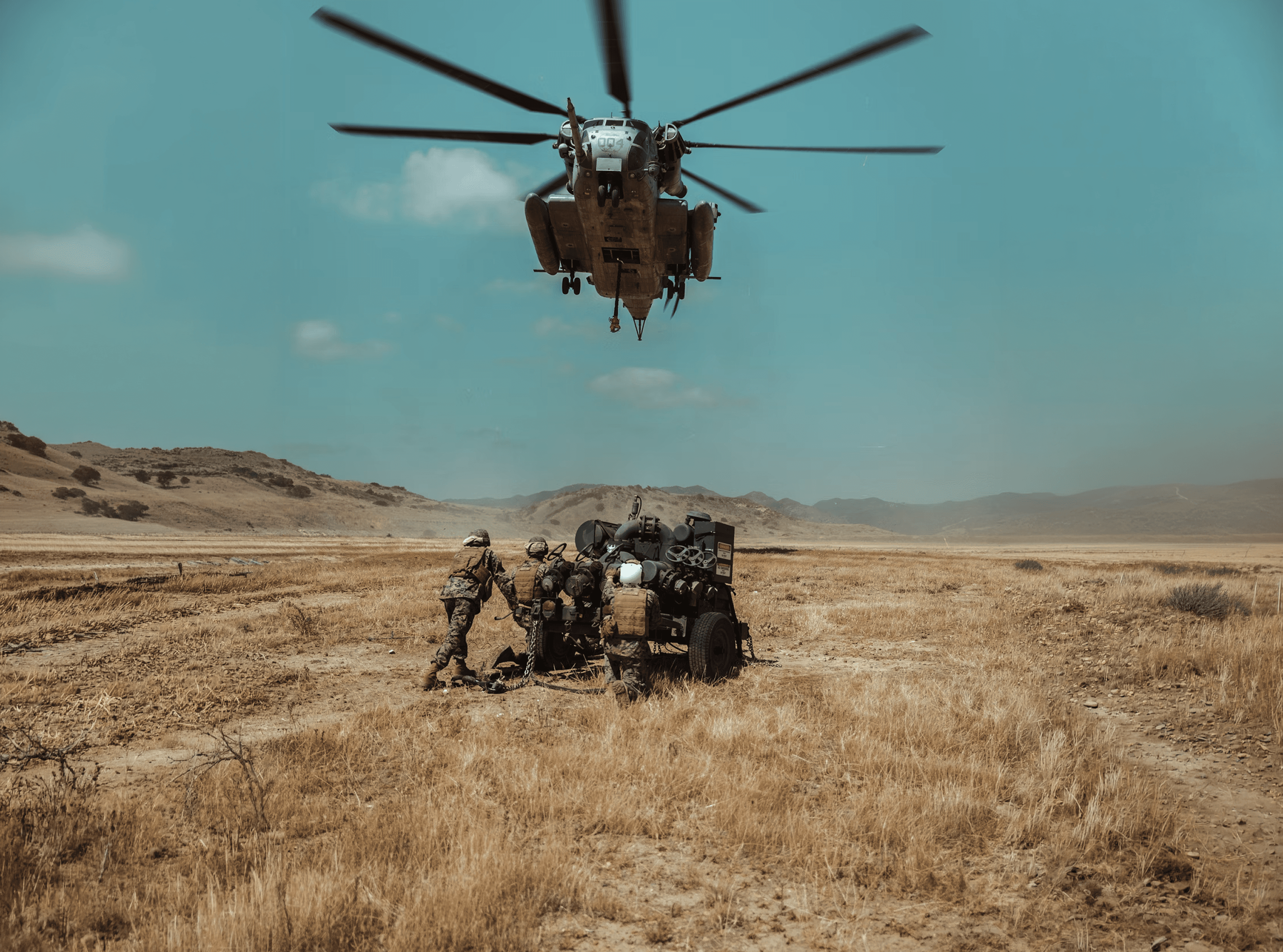 Government & Defense — military helicopter